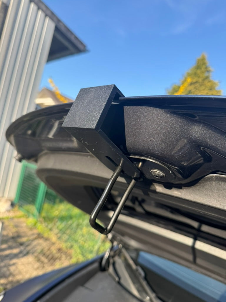 Original Front Tesla Emblem Mattschwarz