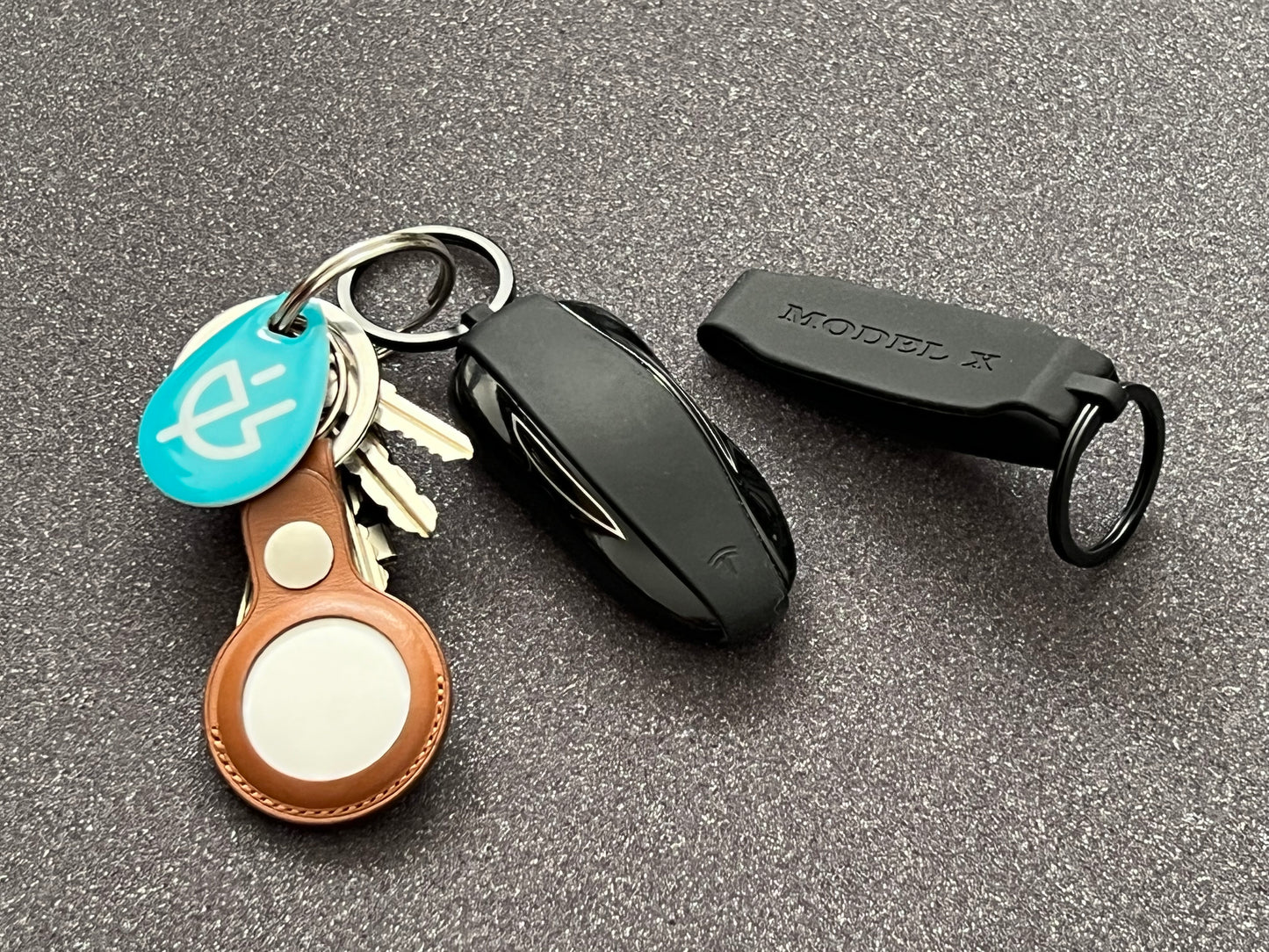 silicone keychain